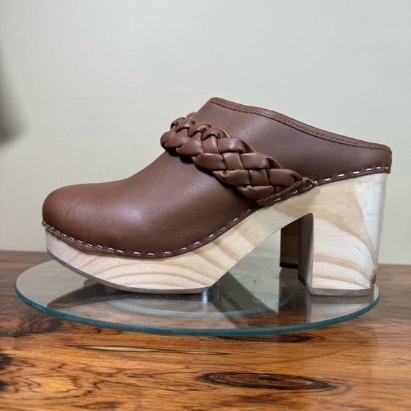 Dolce Vita Hila Braided Clog - saddle leather - size 11 - Picture 9 of 16